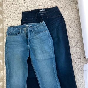 two Pairs lee jeans